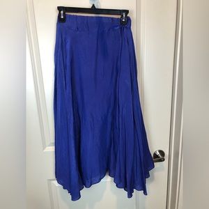Womens blue skirt size small
